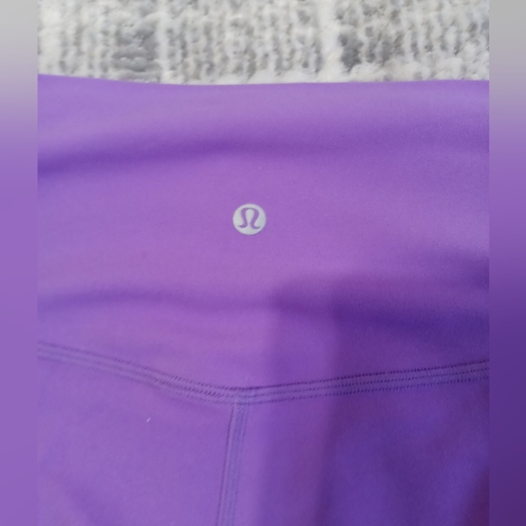 Lululemon Align Leggings Yoga Pants Purple Comfy Athleisure Sz 8 - Picture 3 of 6